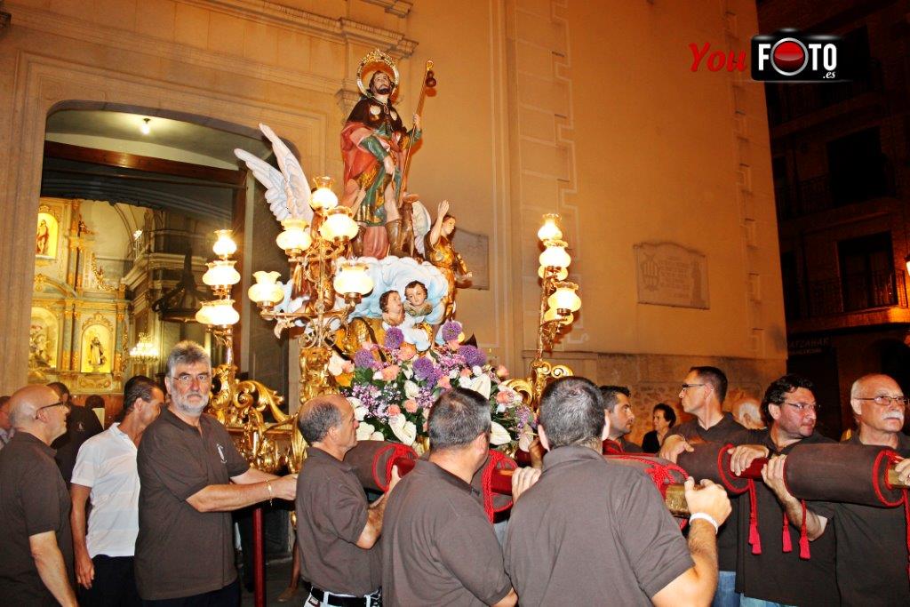 Traslado de San Roque en Paiporta, en su 125 aniversario.