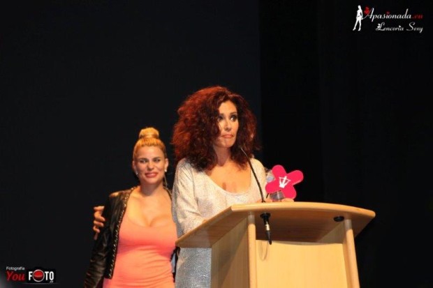 Ambiente de la gala de los Premios Ninfa 2013