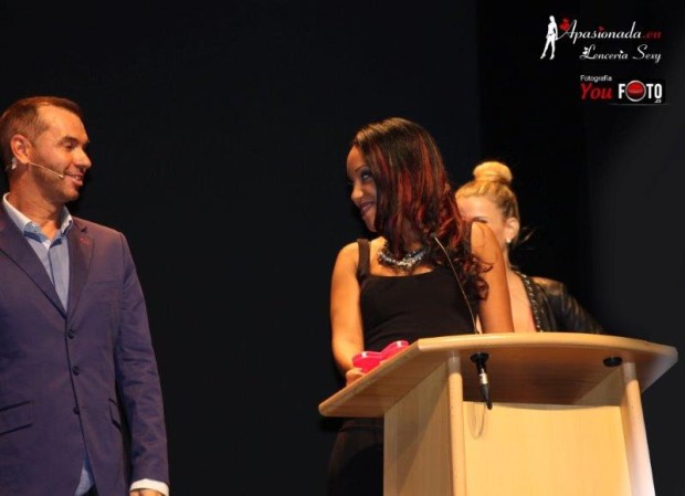 Ana Belén Espejo en la gala de los Premios Ninfa 2013