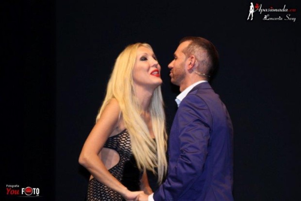Foto de recuerdo en los Premios Ninfa 2013