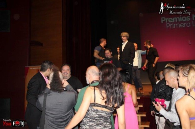 Momento de la entrega de los Premios Ninfa 2013