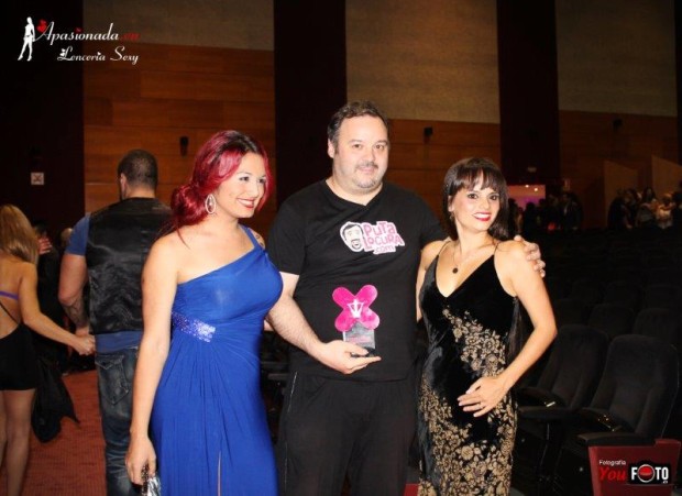Ambiente de la gala de los Premios Ninfa 2013