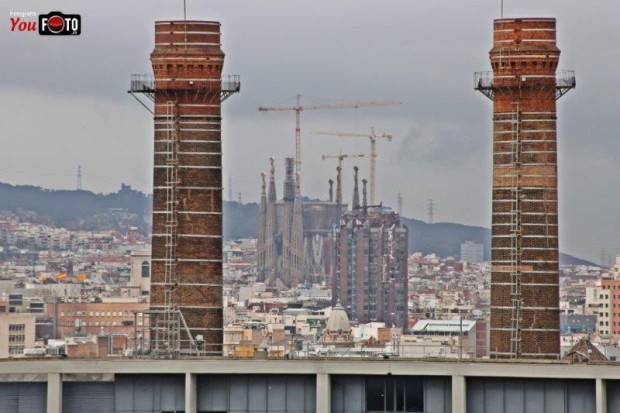 Foto de recuerdo con visitantes del Salón Erótico de Barcelona 2013