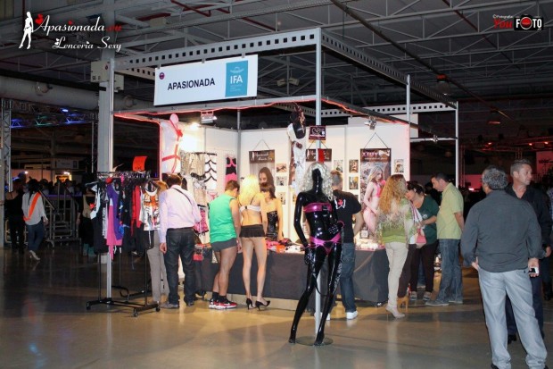 Lencería de Apasionada expuesta en el Festival Erótico de Alicante 2013