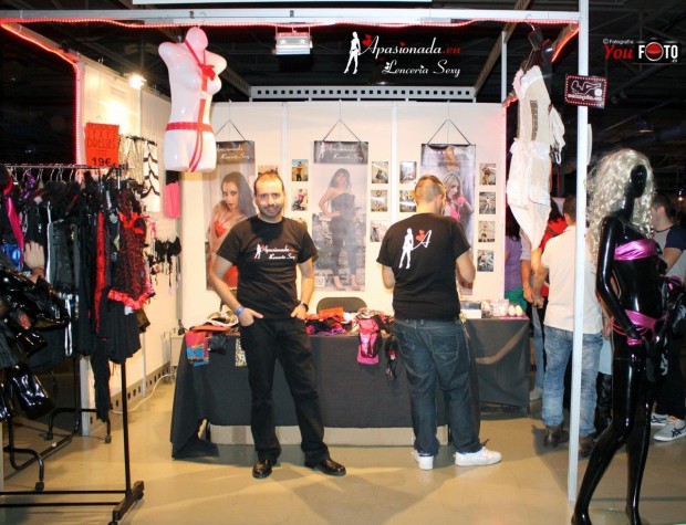 Lencería de Apasionada expuesta en el Festival Erótico de Alicante 2013