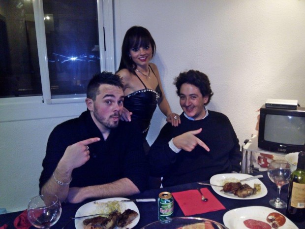 Brindis para recibir el 2014