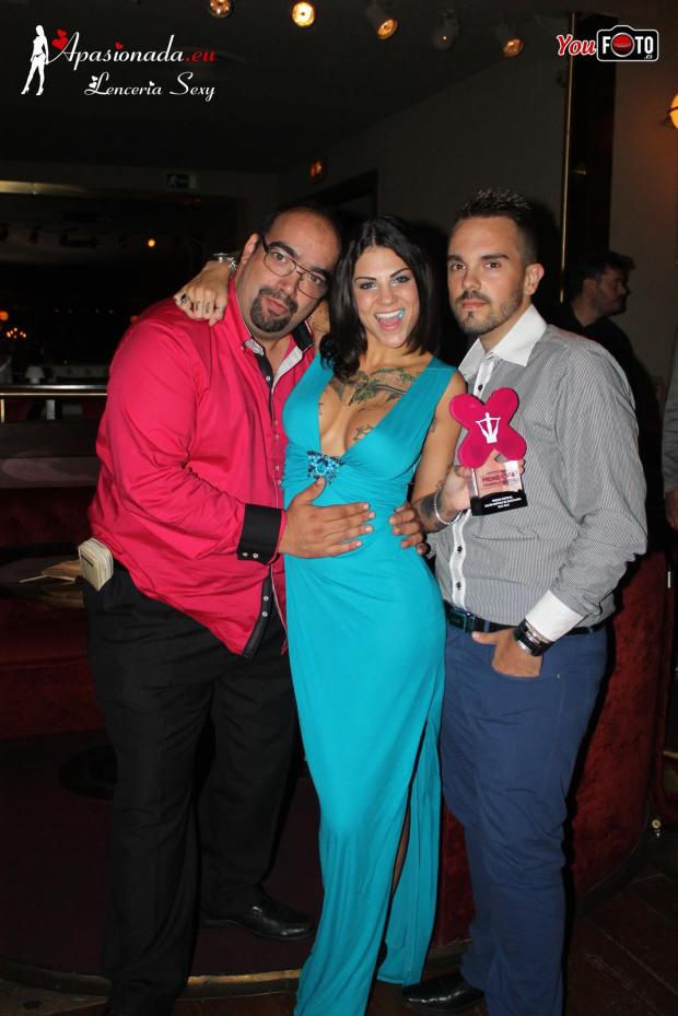 Andy Lucas y Alfredo Espejo en los Premios Ninfa 2014