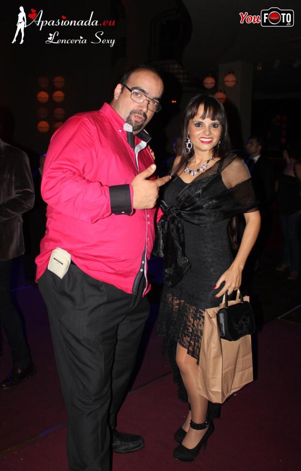 Ambiente de la gala de los Premios Ninfa 2014
