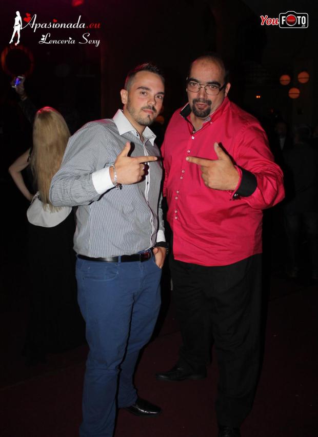 Foto de recuerdo en los Premios Ninfa de Primera Línea 2014