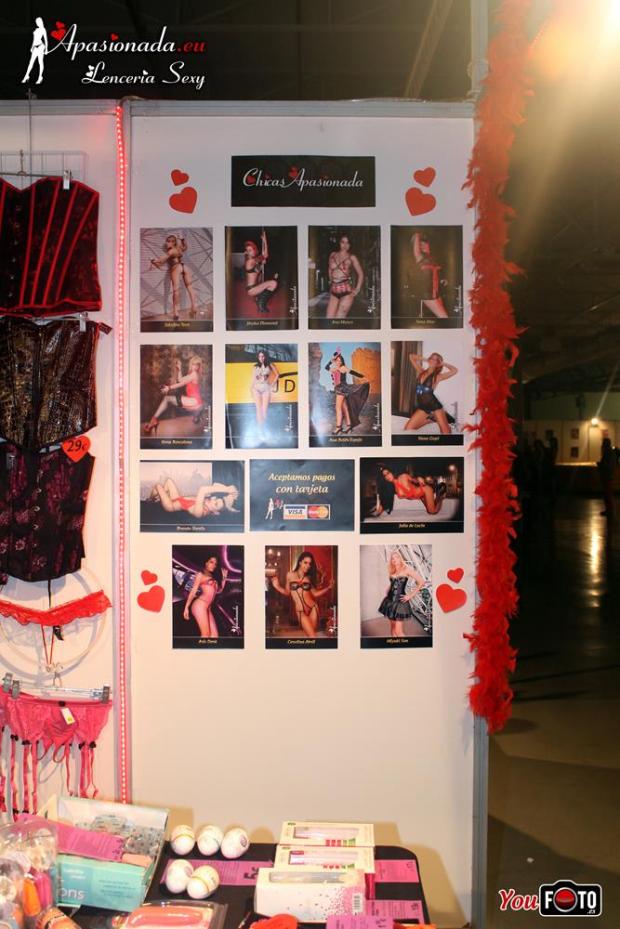 Lencería de Apasionada® expuesta en el Festival Erótico de Alicante 2014