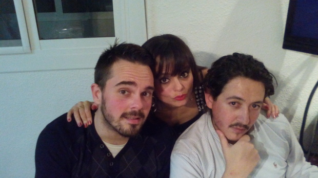 Ana Belén Espejo y Andy Lucas en la fiesta de Fin de Año