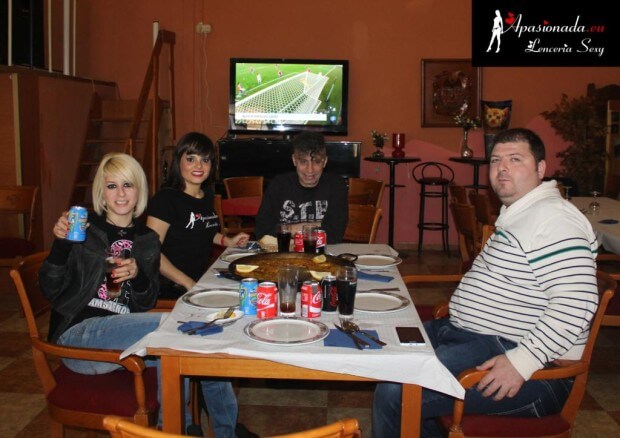 Comiendo en el restaurante D’Aguado de Catarroja