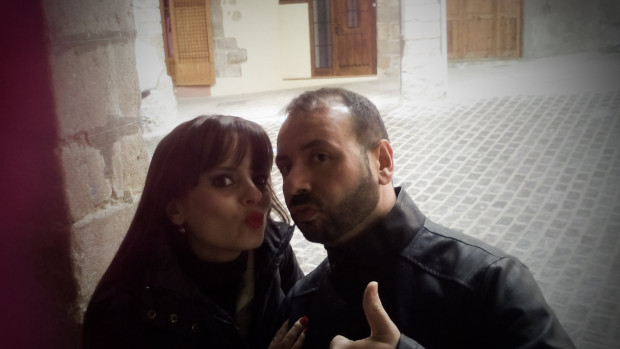 Paseando por las calles de Morella en invierno