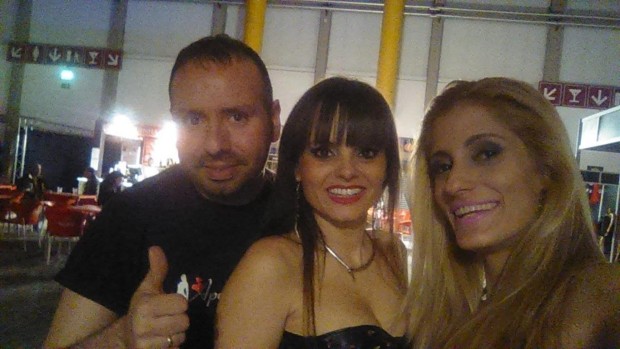 Con los amigos en Eros Porto 2016