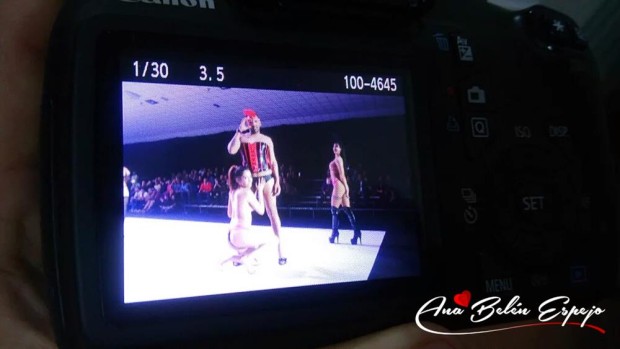 Grabando el desfile de Apasionada en TentacioneXxX 2016