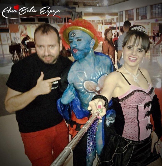 Con un artista caracterizado en TentacioneXxX 2016