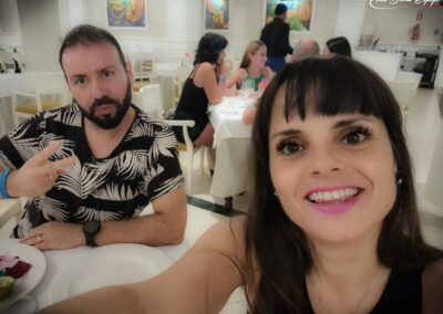 En el restaurante de Bahia Principe Grand La Romana en Republica Dominicana