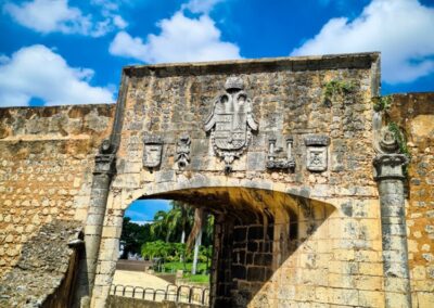 Ciudad Colonial en Santo Domingo en Republica Dominicana