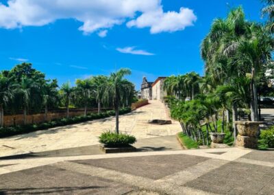 Calle de las Damas en Santo Domingo en Republica Dominicana