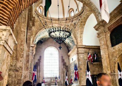 Panteón de La Patria. Museo de las Casas Reales en Santo Domingo en Republica Dominicana