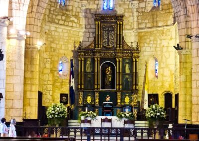 Catedral de Nuestra Señora de la Encarnación en Santo Domingo en Republica Dominicana