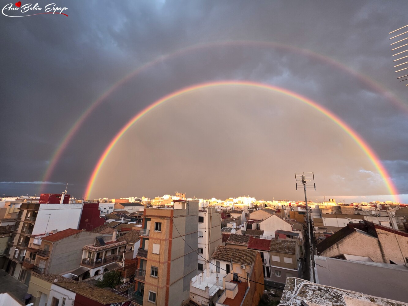 Maravillas que la naturaleza nos regala: Arcoiris doble