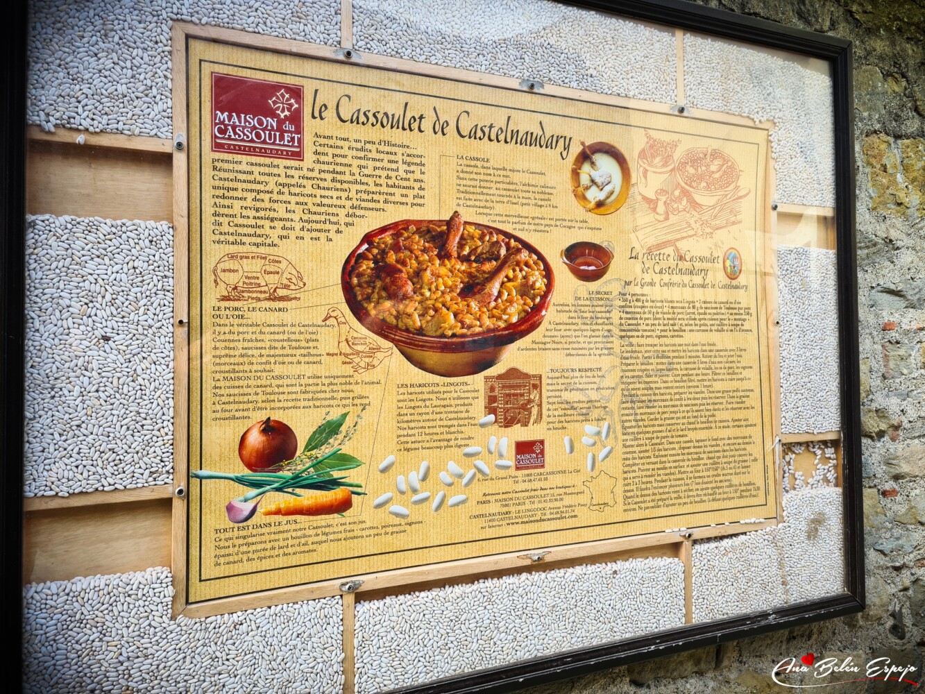 Comida típica es el famoso Cassoulet. Un viaje a Carcassonne y Andorra que terminó siendo pura magia